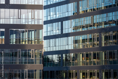 współczesna architektura- biurowce w mieście