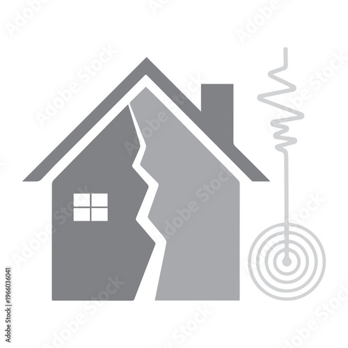 House earthquake damage