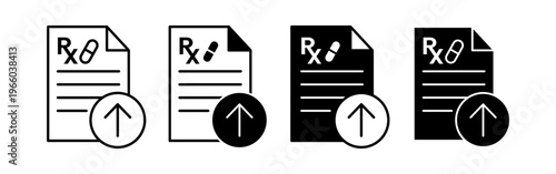 Prescription upload system digital document submission healthcare verification platform