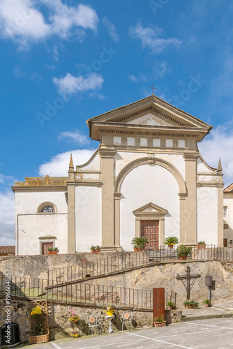 The church of San Donato, Terricciola, Pisa, Italy