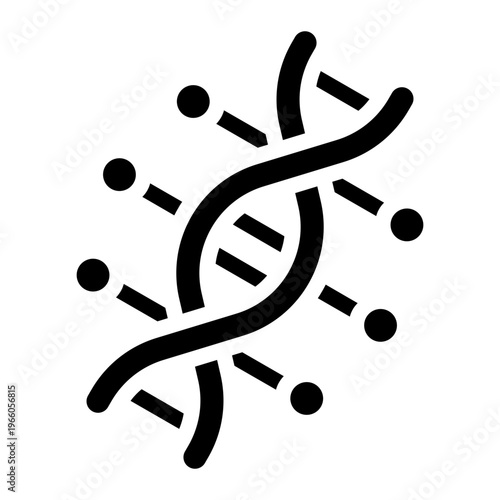 dna icon vector