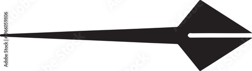 Navigation Compass North Pointer Arrow Silhouettes