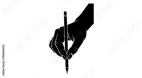 1 may, may day, Labor day icons representing international workers, silhouette of a hand holding a pencil writing, vector