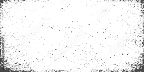 Vintage monochrome abstract grunge backdrop featuring textured ink splashes and old paper patterns on a dirty wall surface with subtle rain drops and film dust