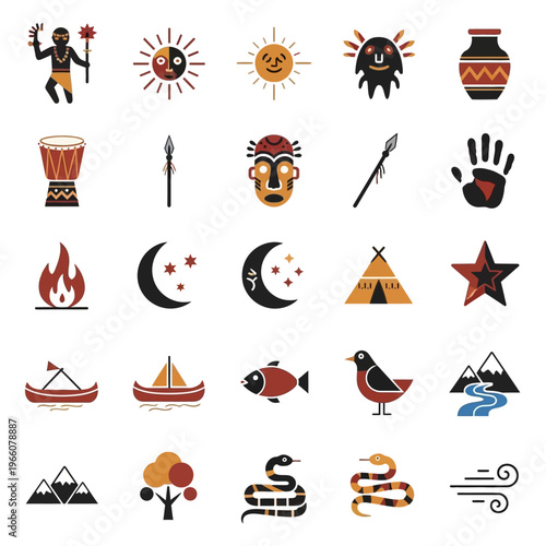 Tribal Symbols and Icons: Culture, Nature, and Spirituality