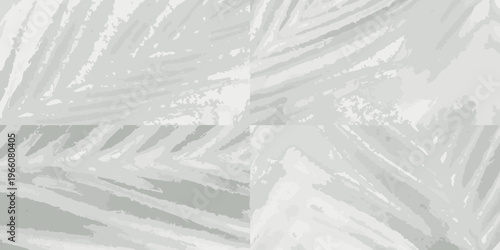 Abstract geometric pattern in shades of gray resembling brushstrokes