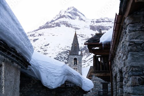 Bessans et Bonneval sur Arc en Vanoise sous la neige 