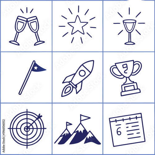 minimal botanical graphic sketch drawing, trendy tiny tattoo design, floral elements vector illustration