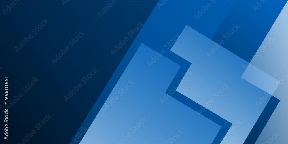 Fototapeta premium Abstract Blue dynamic shape vector background for corporate concept, template, poster, brochure, website, flyer design. Vector illustration 