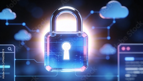 Internet security and digital privacy protection, corporate data defense against cybercrime, encrypted financial transaction security, safeguarding sensitive user information online