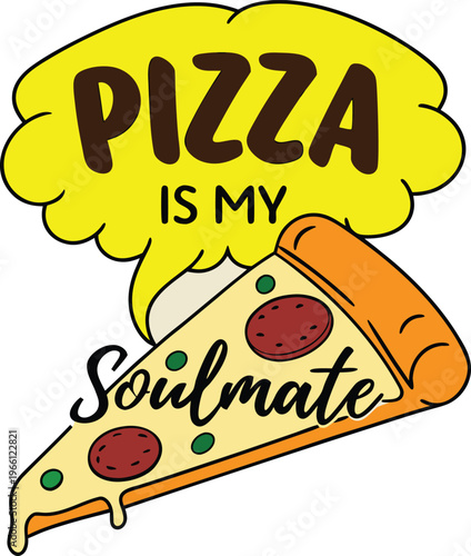  vector pepperoni pizza slices  and whole pizza isolated 