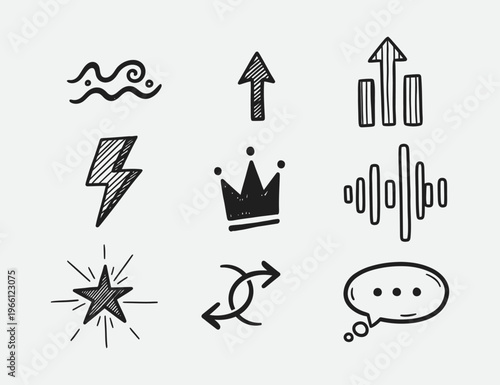 illustration decoration abstract design comic theme