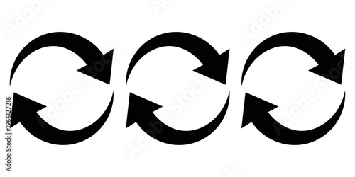 Reload icon. Repeat icon. Refresh icon. vektor