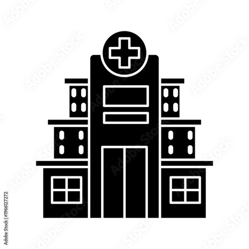 hospital icon for inpatient care