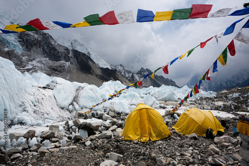 Everest south base camp view, Nepal