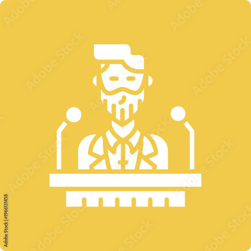 Press Conference Icon