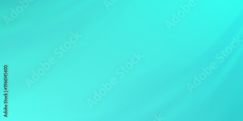 Turquoise gradient bg blending blue and green hues. Soft abstract background ideal for summer banners, product displays, and contemporary turquoise graphic designs. Vector illustration