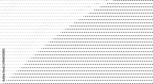 Abstract pattern of dots and lines forming a triangle shape on a white background. isolated on transparent background, Vector, illustration