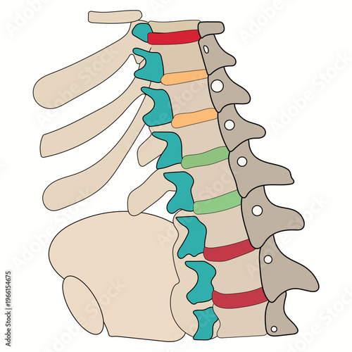 Spine Segment Illustration