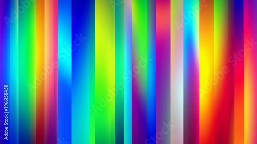 Colorful vertical stripes with gradient effect