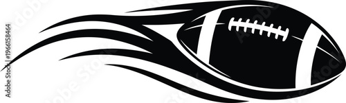 Goal Shot Soccer Ball Motion Effect Silhouette Illustration