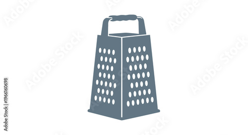 Metal Cheese Grater with Handle.