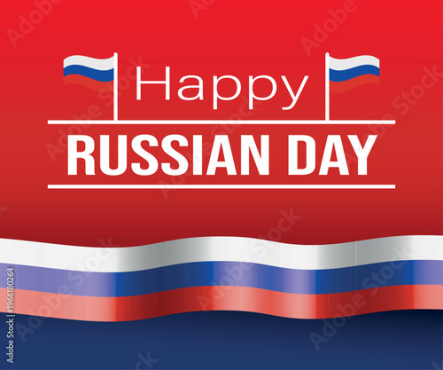 Red background graphic featuring the text 