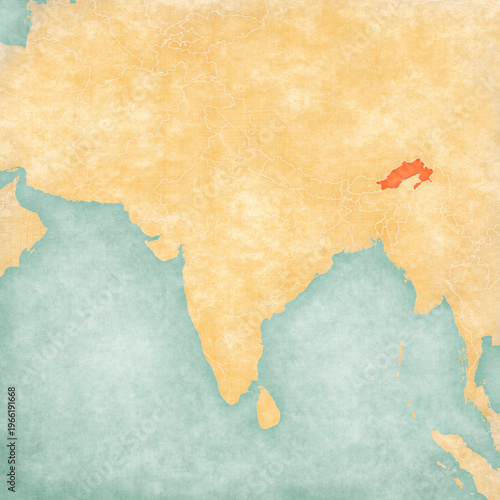 Map of India - Arunachal Pradesh