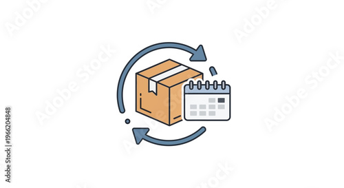 Cardboard Box and Calendar Logistics.