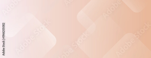 Abstract soft peach geometric background vector