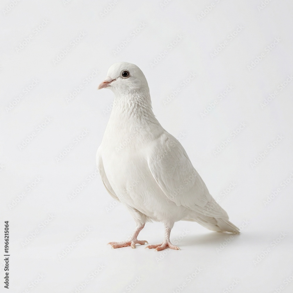 Fototapeta premium Pure White Dove
