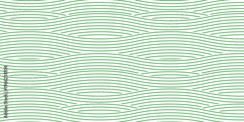 farm green banner, organic abstract background with fields. wavy green lines, natural organic products. ecology background. striped farmer green Pattern. vector