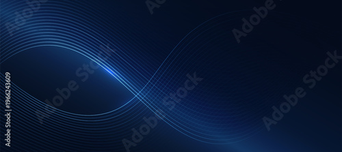 Technology digital data flow background, modern tech banner, corporate business concept, for presentation business or tech event poster EPS 10