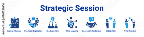 Strategic Session Icon Banner and Collection