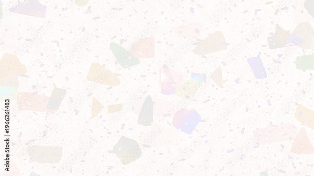 Fototapeta premium Abstract pastel terrazzo pattern desktop wallpaper