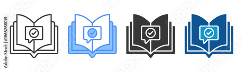 Review Icon Set Multiple Style Collection