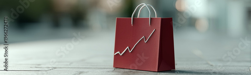 Shopping Bag: A vibrant sho...