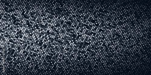 Light BLUE vector pattern with spheres. Glitter abstract illustration with blurred drops of rain. Design for business adverts.