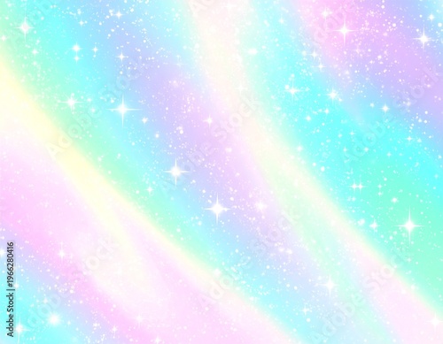 キラキラとプリズムの輝く背景 GEN AI