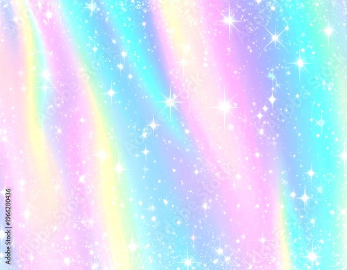 キラキラとプリズムの輝く背景 GEN AI