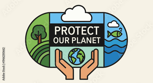 Hands holding eco friendly earth globe.