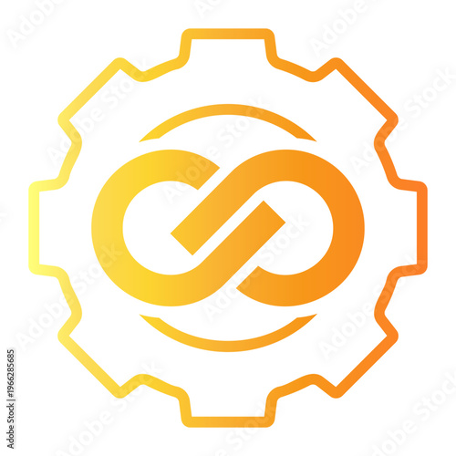 synergy Line Gradient Icon