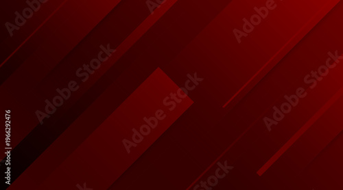 Abstract composition features geometric shapes in a dark red background with 74.eps reference