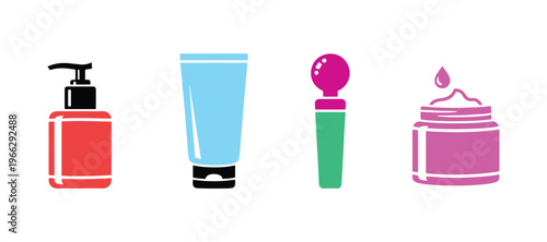 Lotion Icon collection Style