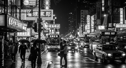 New York City Street Night.