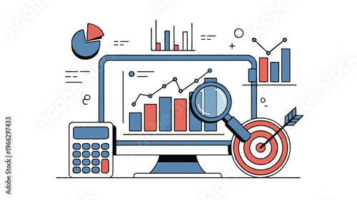 Business analysis and strategy planning with computer and calculator tools