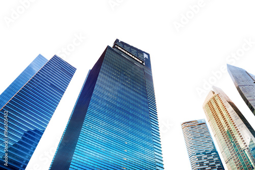 Obraz na plátně PNG Architecture office buildings border, transparent background
