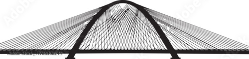 Close-up of a hammock's netting and frame structure