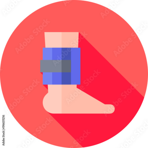Ankle Foot Anatomy Joint Icon