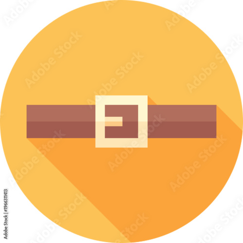 Leather Belt Buckle Icon